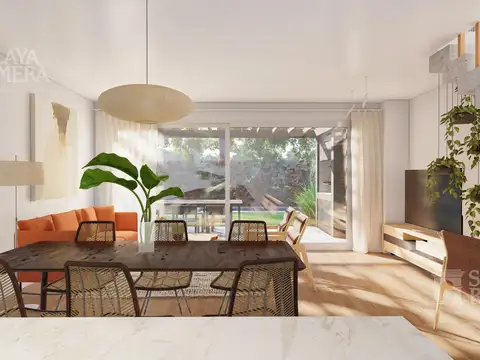 Depto Tipo Casa 4 ambientes con 2 baños