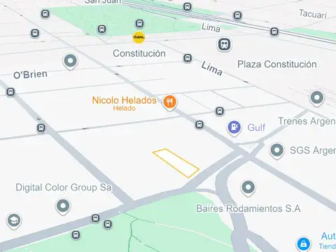 Terreno en Barracas