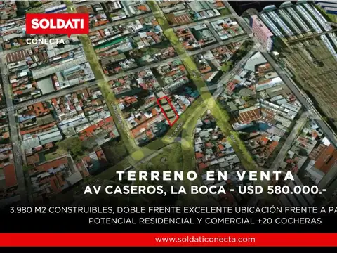 Terreno en Barracas
