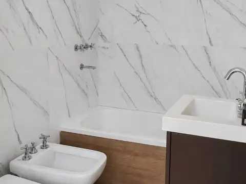 Departamento Monoambiente con 1 baño