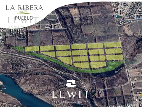 VENTA LOTES 300 m² EN NEUQUEN LOTEO LA RIVERA PUEBLO