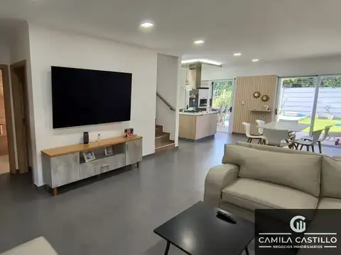 ALQUILER - CASA BARRIO CERRADO 5 AMBIENTES C/PISCINA - DISPONIBLE EN ENERO