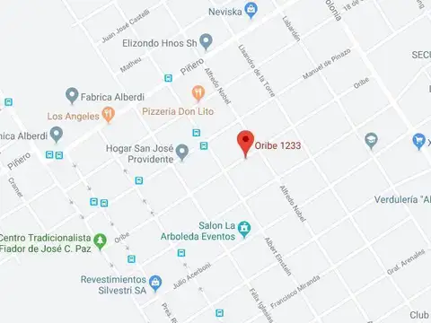 Terreno - Venta - Argentina, José C Paz - Oribe 1232