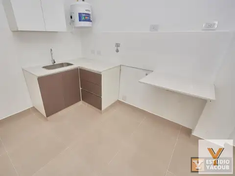 Departamento Monoambiente con 1 baño