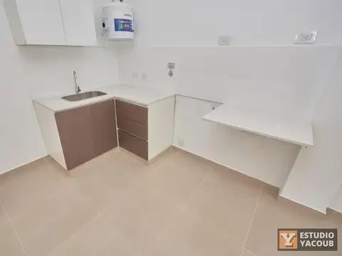 Departamento Monoambiente con 1 baño