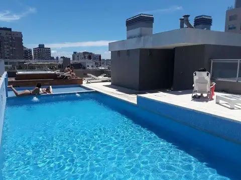 Espectacular 2 ambientes con cochera, los mejores amenities. 5º Piso