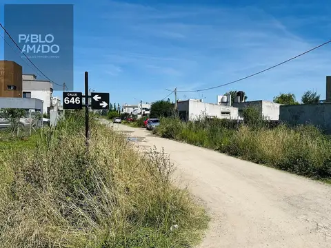 Terreno en Venta 25  mts Fondo