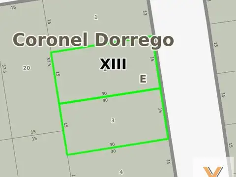 Terreno en Venta en Coronel Dorrego, USD 30.500