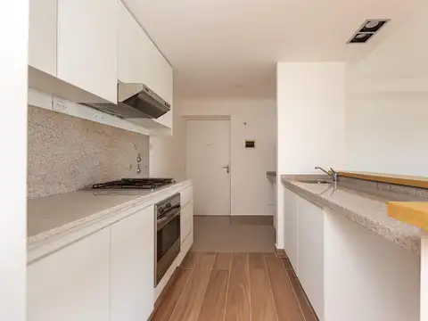 Departamento 2 ambientes con 2 baños