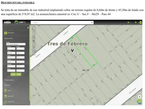 VENTA LOTE IDEAL DESAROLLADORES SANTOS LUGARES