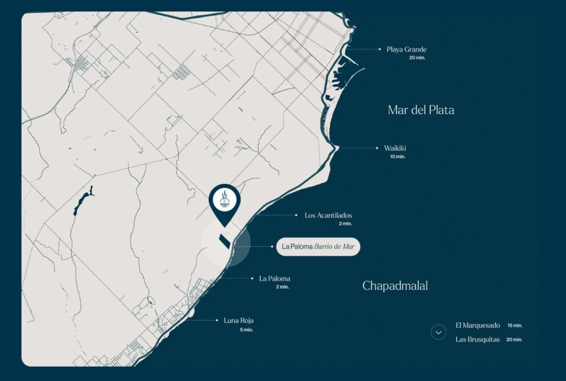 Lote en La Paloma Barrio de Mar, Chapalmalal