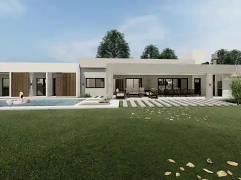 Casa 4 ambientes con 2 baños