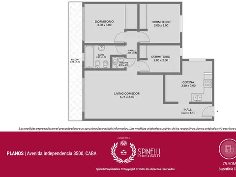 Departamento en Venta de 4 ambientes