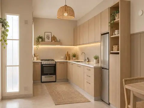 Departamento 4 ambientes con 1 baño