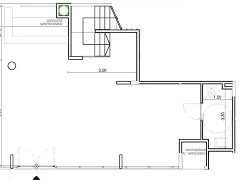 Local en esquina, alto gastronomia, 195 m2 totales (85m2 SS)