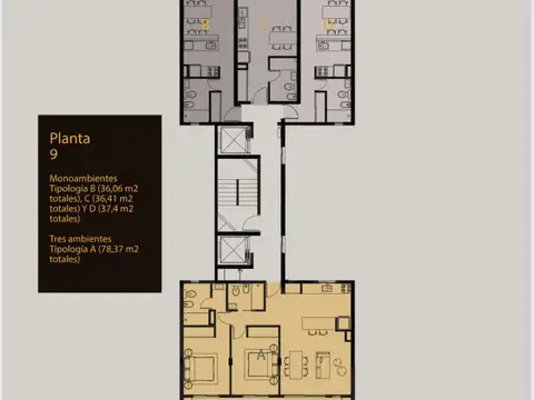 Departamento en Venta de 2 ambientes