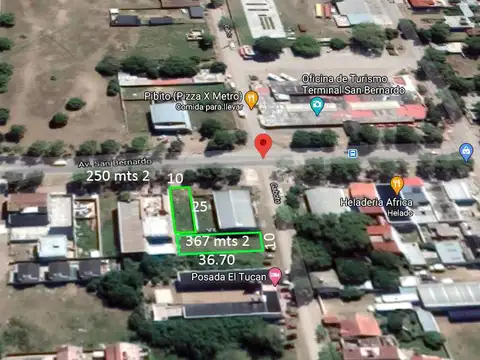 Terreno en venta - 615 mts2 - San Bernardo Del Tuyu