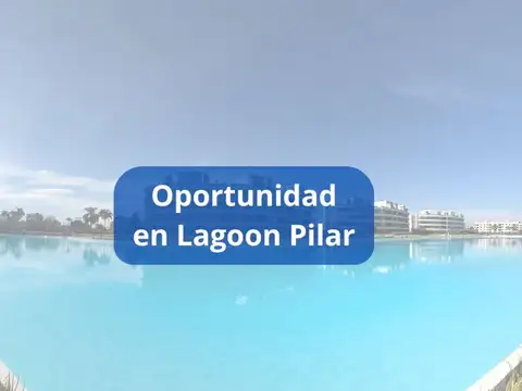 MONOAMBIENTE EN OPORTUNIDAD LAGOON PILAR AMENITIES