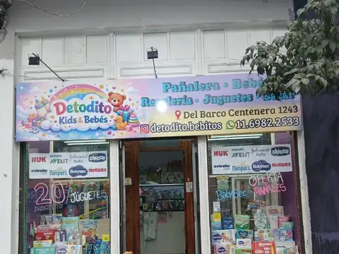 Venta Fondo de Comercio Pañalera Ubicado en Parque Chacabuco