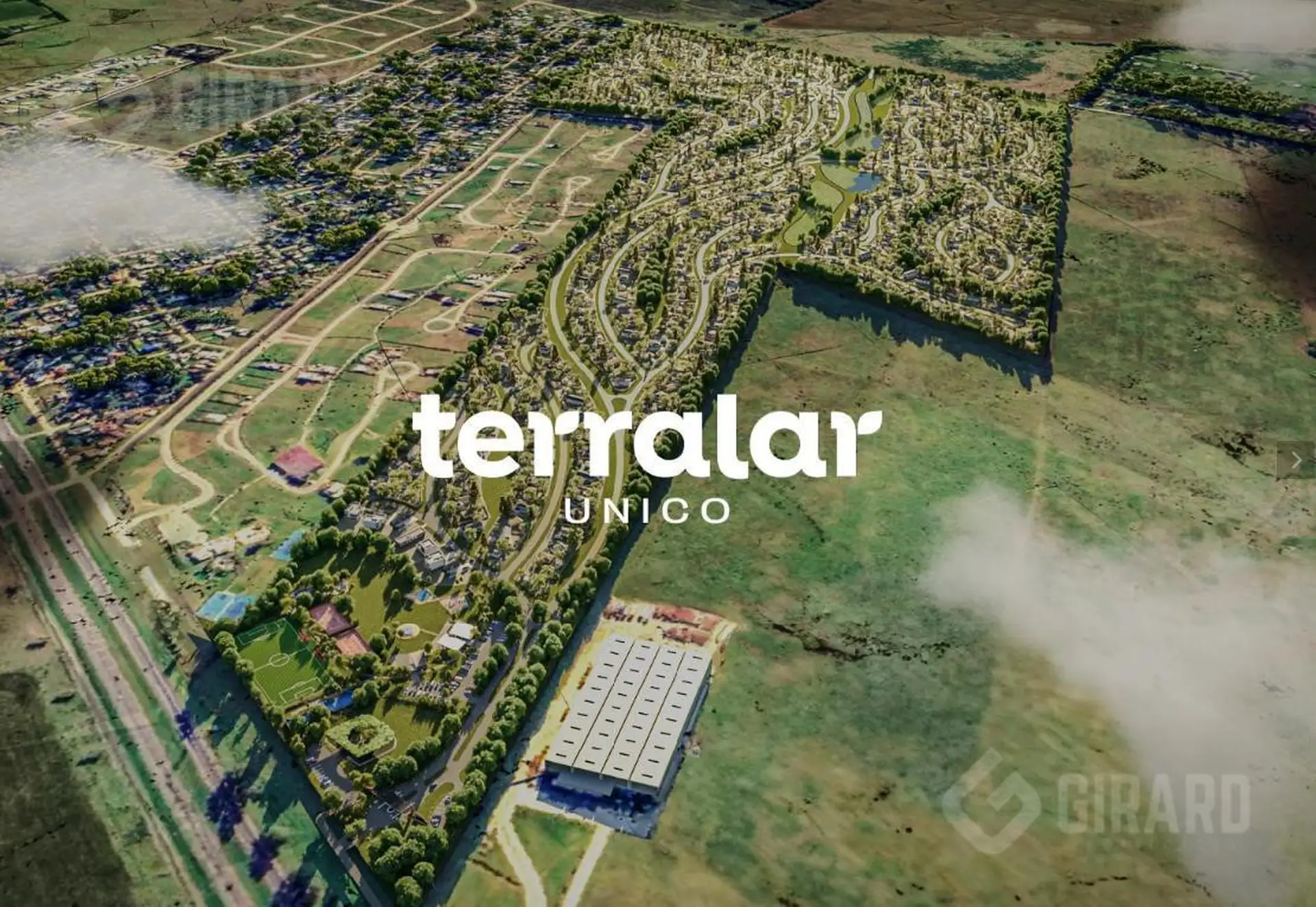 Lote en venta, barrio privado Terralar Único, ruta 2 km 398