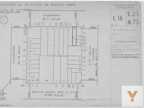 Terreno en Venta -  - 840mts - Belgrano