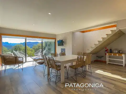 Departamento 5 amb amoblado de 160m2 con Vista al Lago