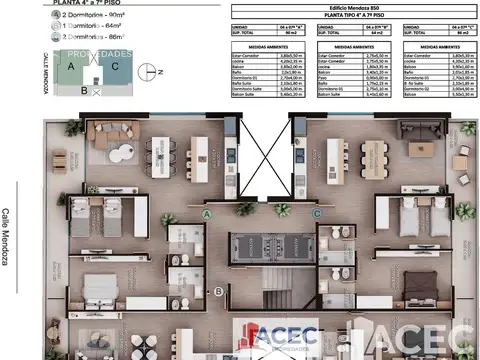 Departamento en Venta de 2 ambientes
