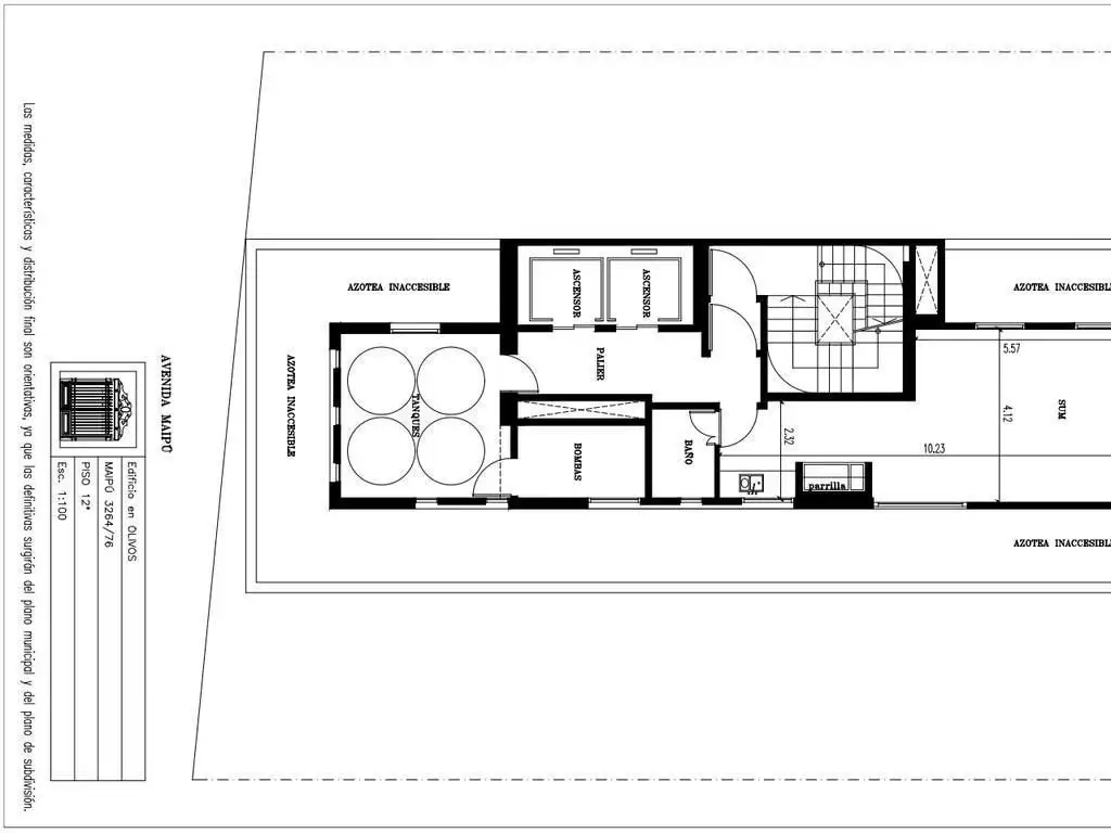 Av. Maipú 3264 | J'adore III | Departamentos de 1, 2, 3 y 4 Ambientes de 22 Unidades en Olivos Maipu/Uzal