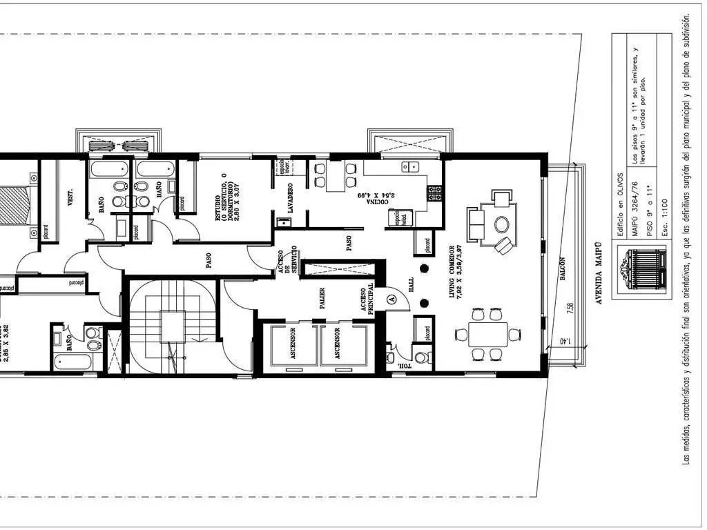 Av. Maipú 3264 | J'adore III | Departamentos de 1, 2, 3 y 4 Ambientes - Foto 12