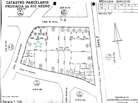 Terreno en Venta en San Carlos de Bariloche, USD 390.000