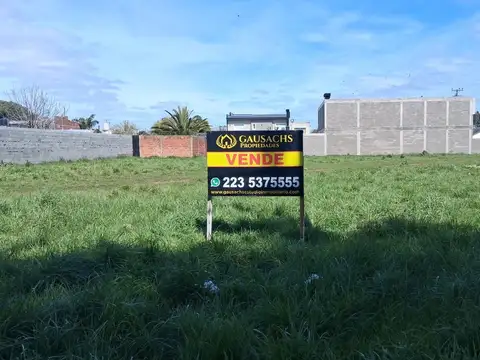 Lote de 489m2 ideal para construir ph