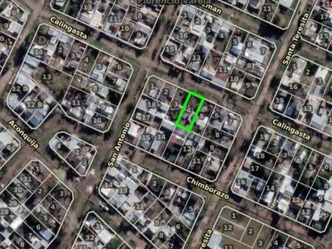 Terreno en Venta 30  mts Fondo