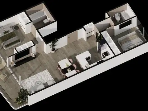 Departamento en Venta de 2 dormitorios