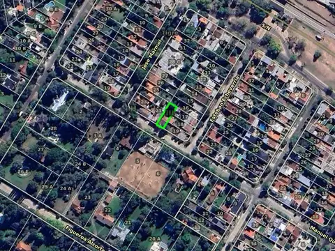 Terreno en Venta 10  mts Frente