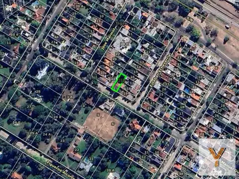 Terreno en Venta 10  mts Frente