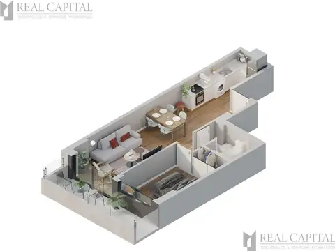 Departamento en Venta en Belgrano, USD 285.200