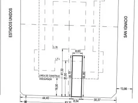 Terreno en Venta en Boedo, USD 299.000