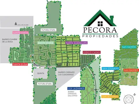 Terreno - Lote interno - Pilar del este - San Ramon - Lote 227