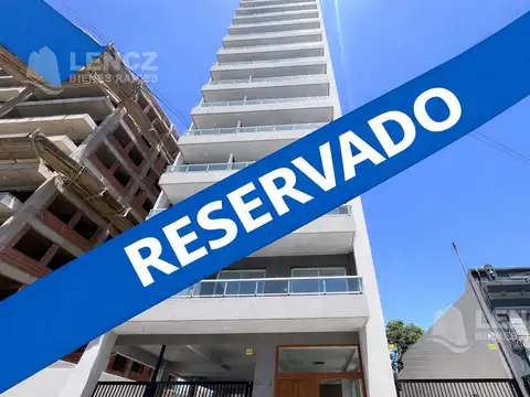 RESERVADO Departamento a estrenar 2 amb con cochera, balcon, edificio en torre SUM, PISCINA,QUILMES