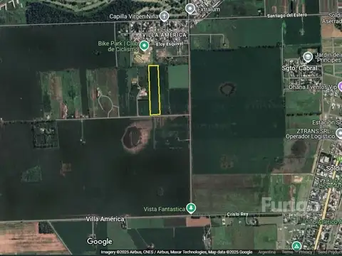 VENTA: 4HAS A 180 metros de Av. de las Américas, Pérez