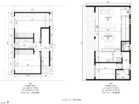 Casa a estrenar en Ph en barrio Altos de Pinar del Sol, Bariloche (UF2)