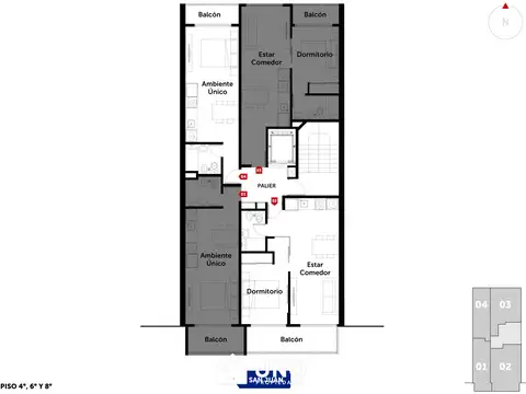 Departamento en Venta en Rosario, USD 49.500