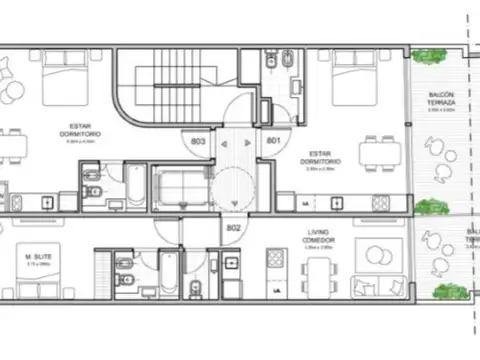 Departamento en  Venta