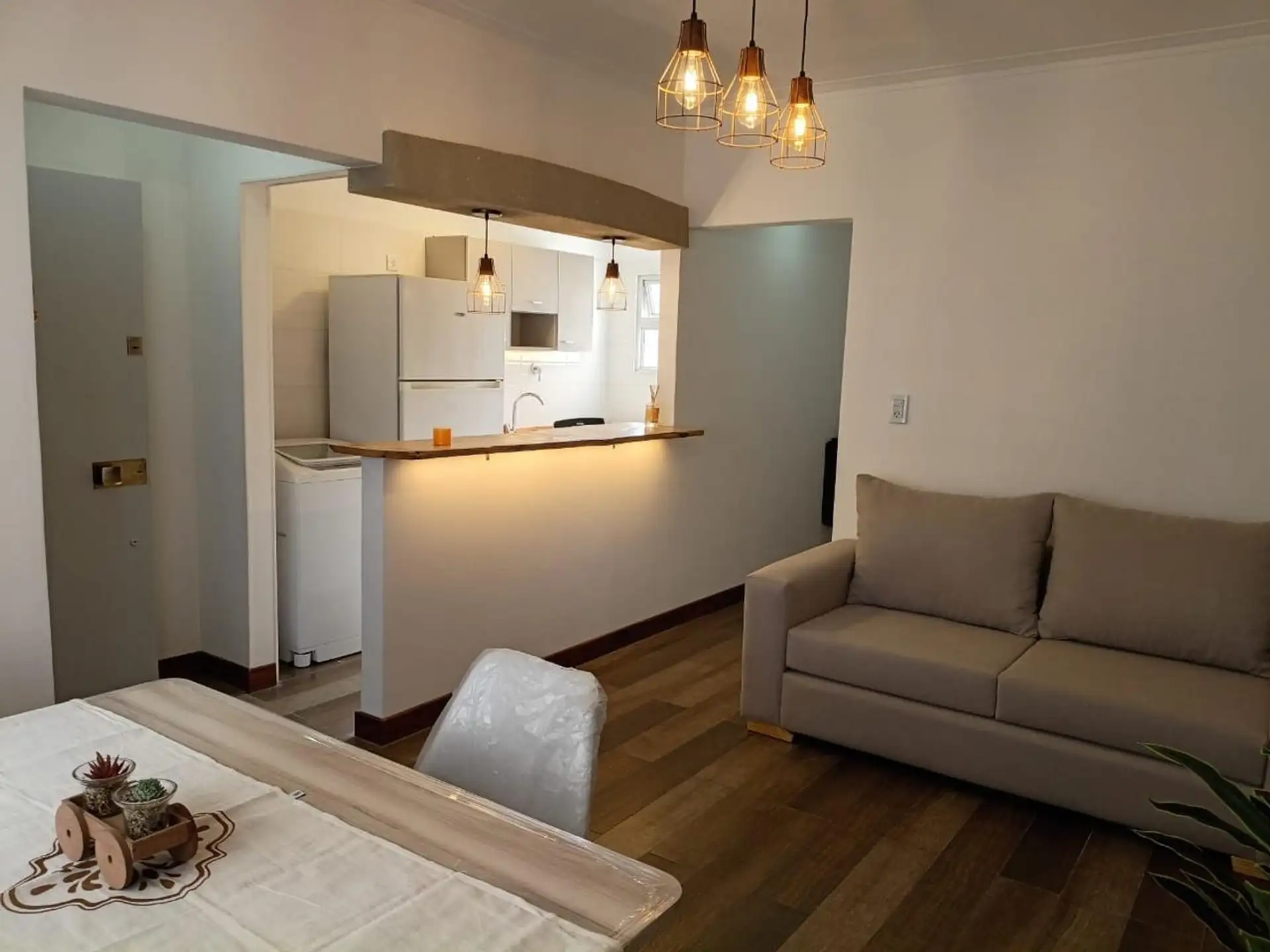 Departamento 2 ambientes al contra-frente