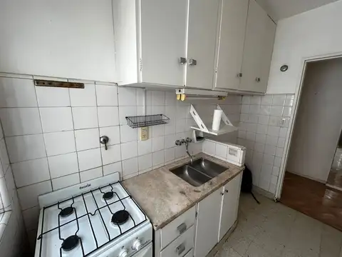 Departamento 2 ambientes con 1 baño