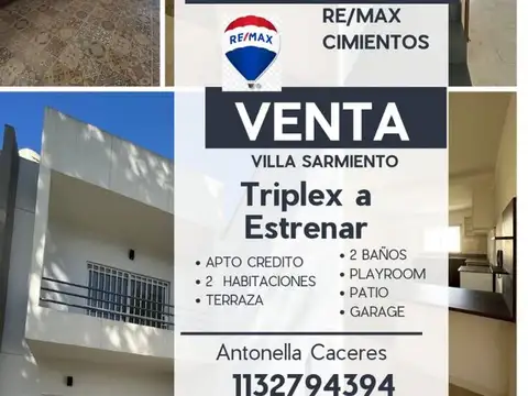 TRIPLEX A ESTRENAR