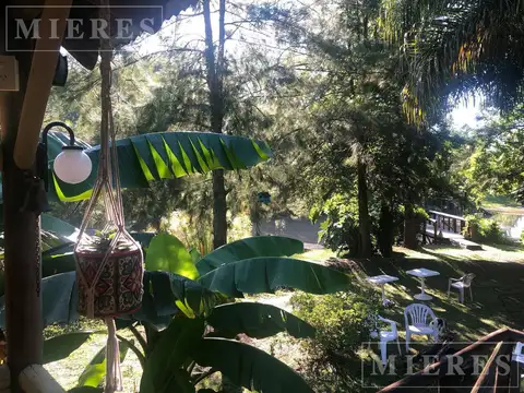 Casa principal y 3 Cabañas en VENTA sobre Rio Cruz Colorada!!!