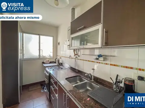 Departamento 3 ambientes con 1 baño