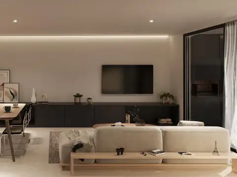 Departamento 2 ambientes con 1 baño