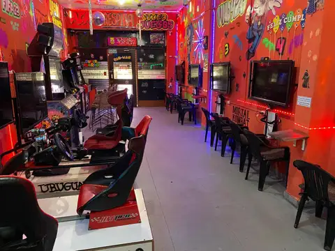 Fondo de comercio Salón de juegos gamer y eventos